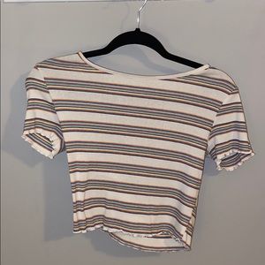 CUTE,COLORFUL STRIPPED SHIRT